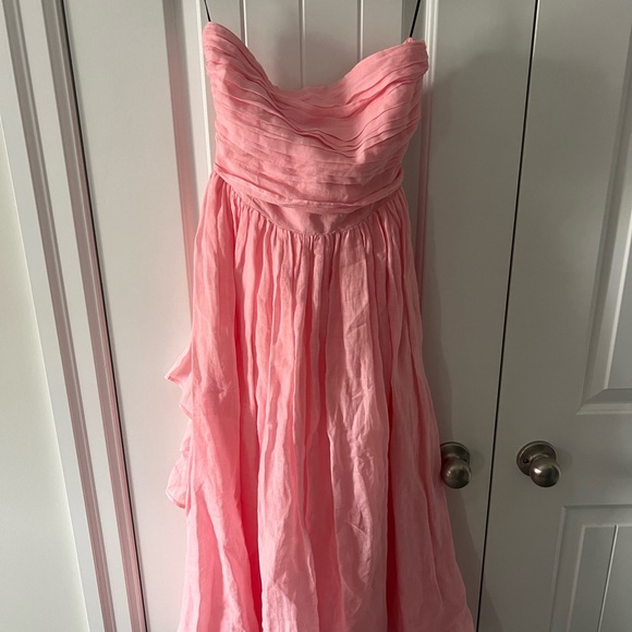 H&M Edition Ramie Bandeau Dress ** INFLUENCER FAVOURITE ** - Picture 5 of 8